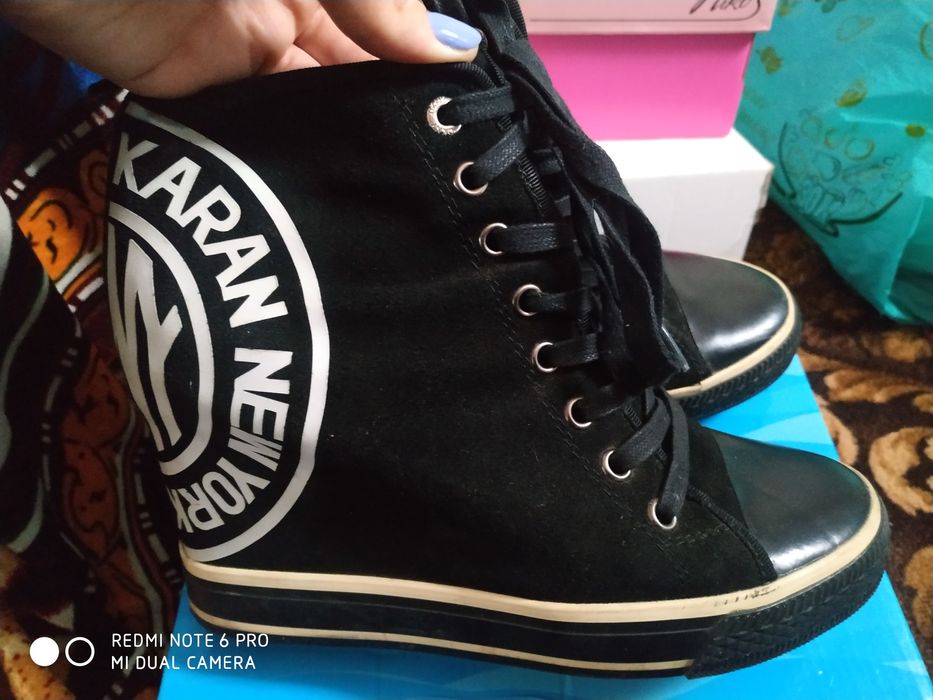 Кеды на танкетке