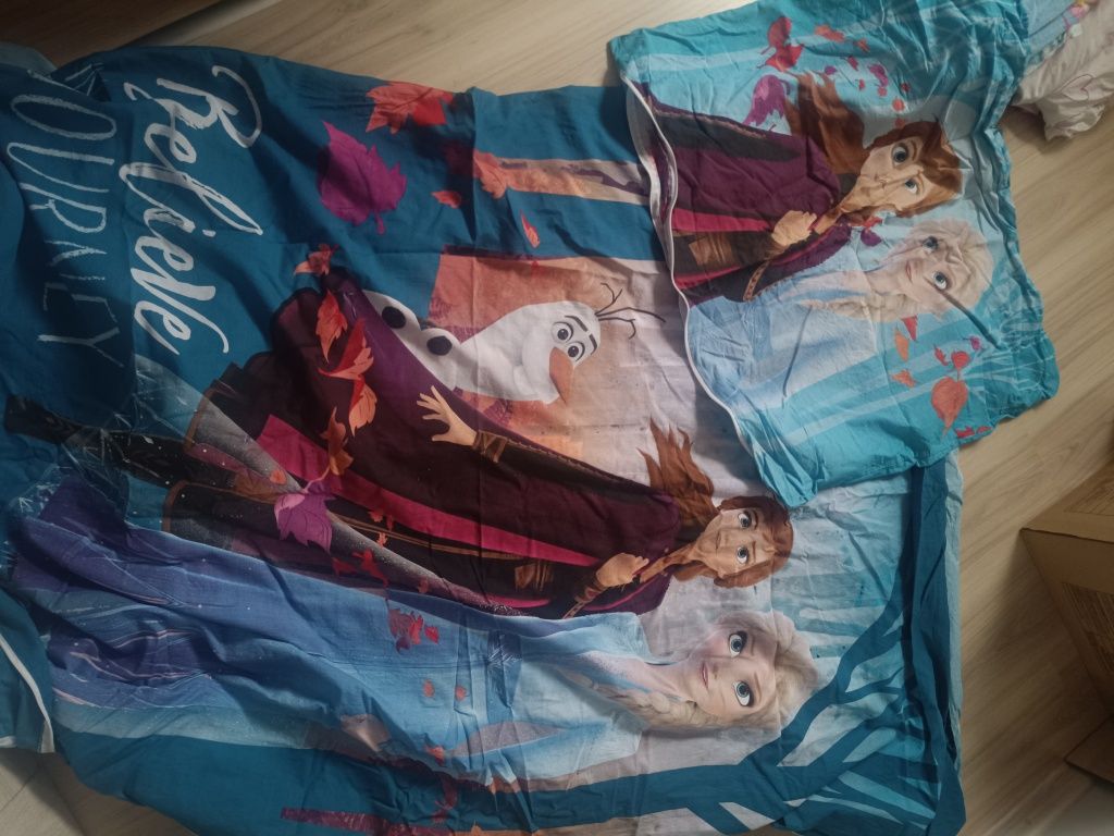 Zestaw pościeli barbie lol suprise kraina lodu 160x200 bawelna