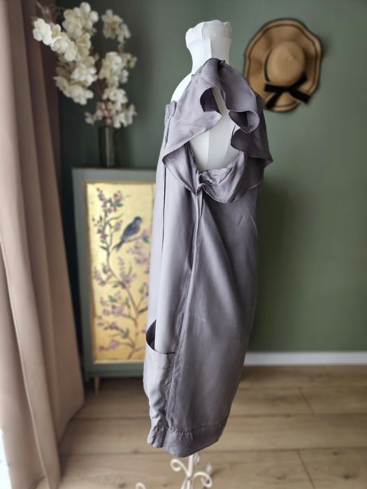 Elegancka jedwabna sukienka  damska Designers Remix Charlotte Eskil