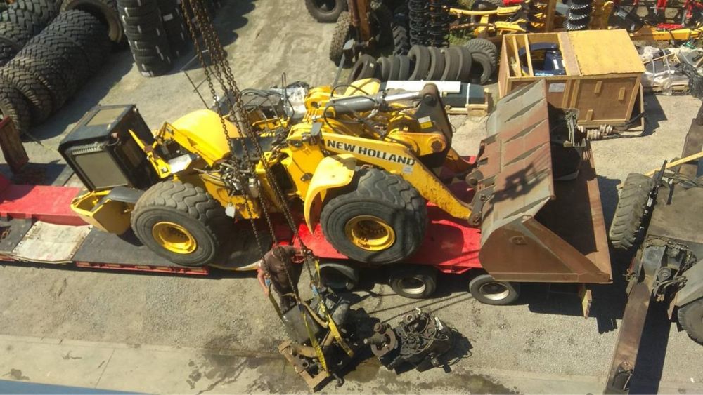 Трактор, погрузчик New holland w