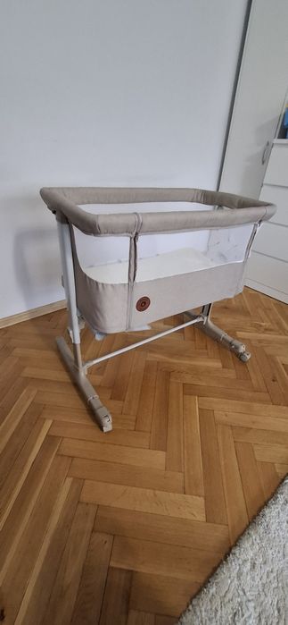 Łóżeczko dostawne, wolnostojące, kołyska 3w1 Lionelo A