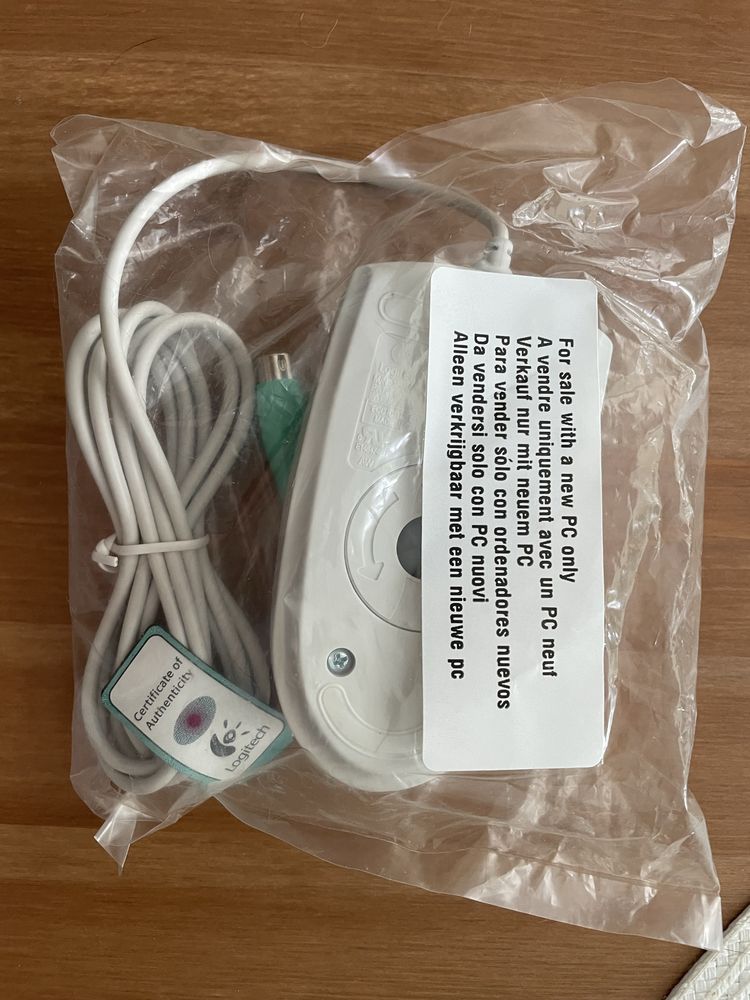 Mysz Logitech PS/2 nowa