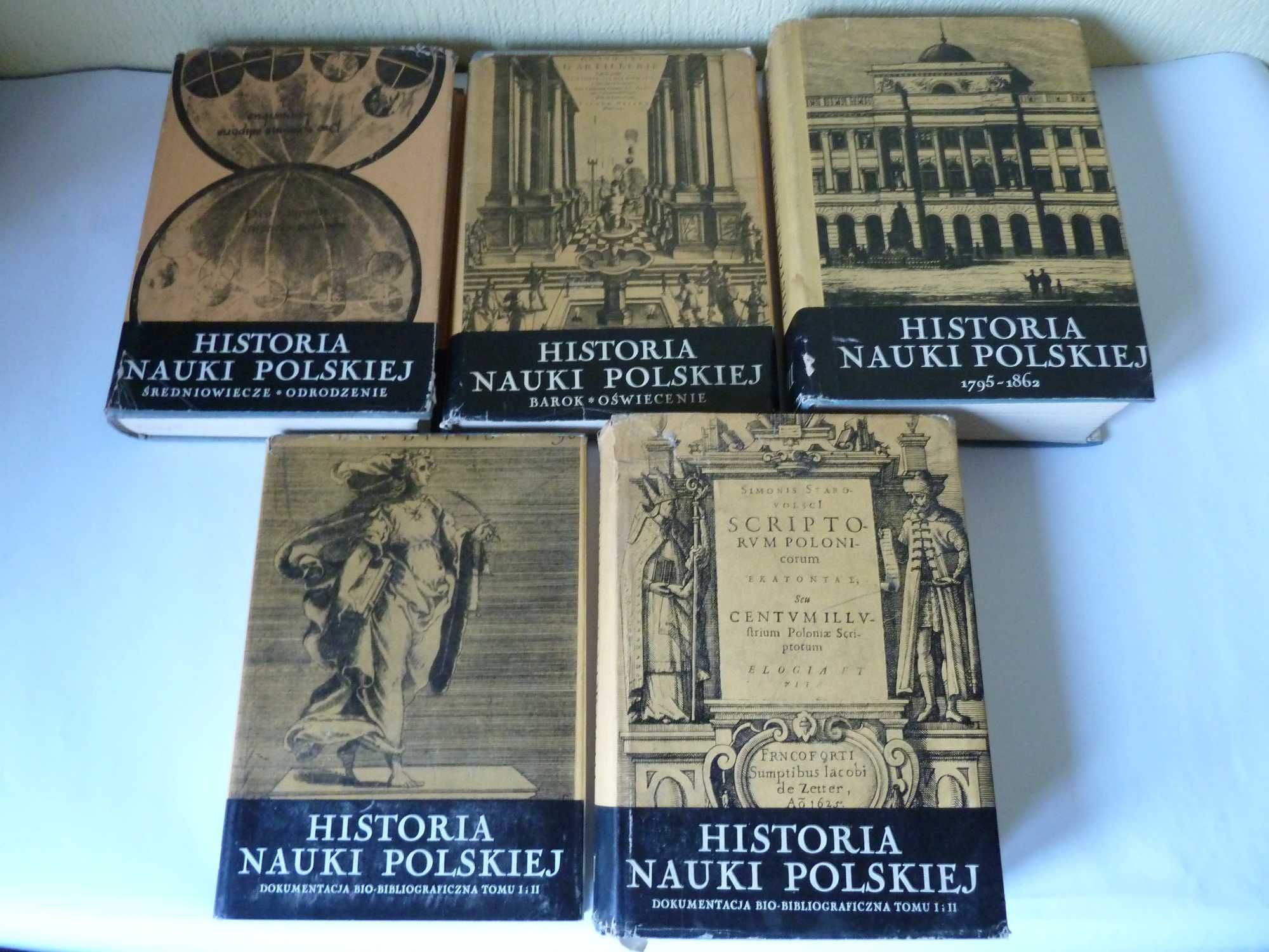 Historia nauki polskiej   Tom  I , II , III , VI , VII ,