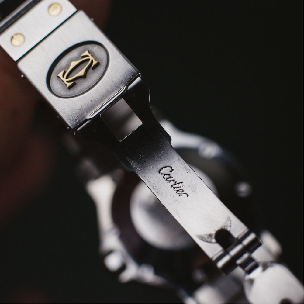Relogio CARTIER Santos Octagom ref.2966 - com caixa