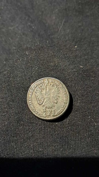 Botão militar austríaco antigo-Império Austro-Húngaro (1 Florin)