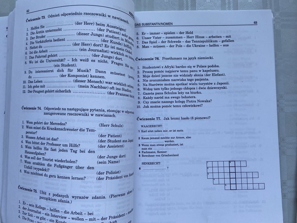 Gramatyka niemiecka z ćwiczeniami dla początkujących - S. Bęza