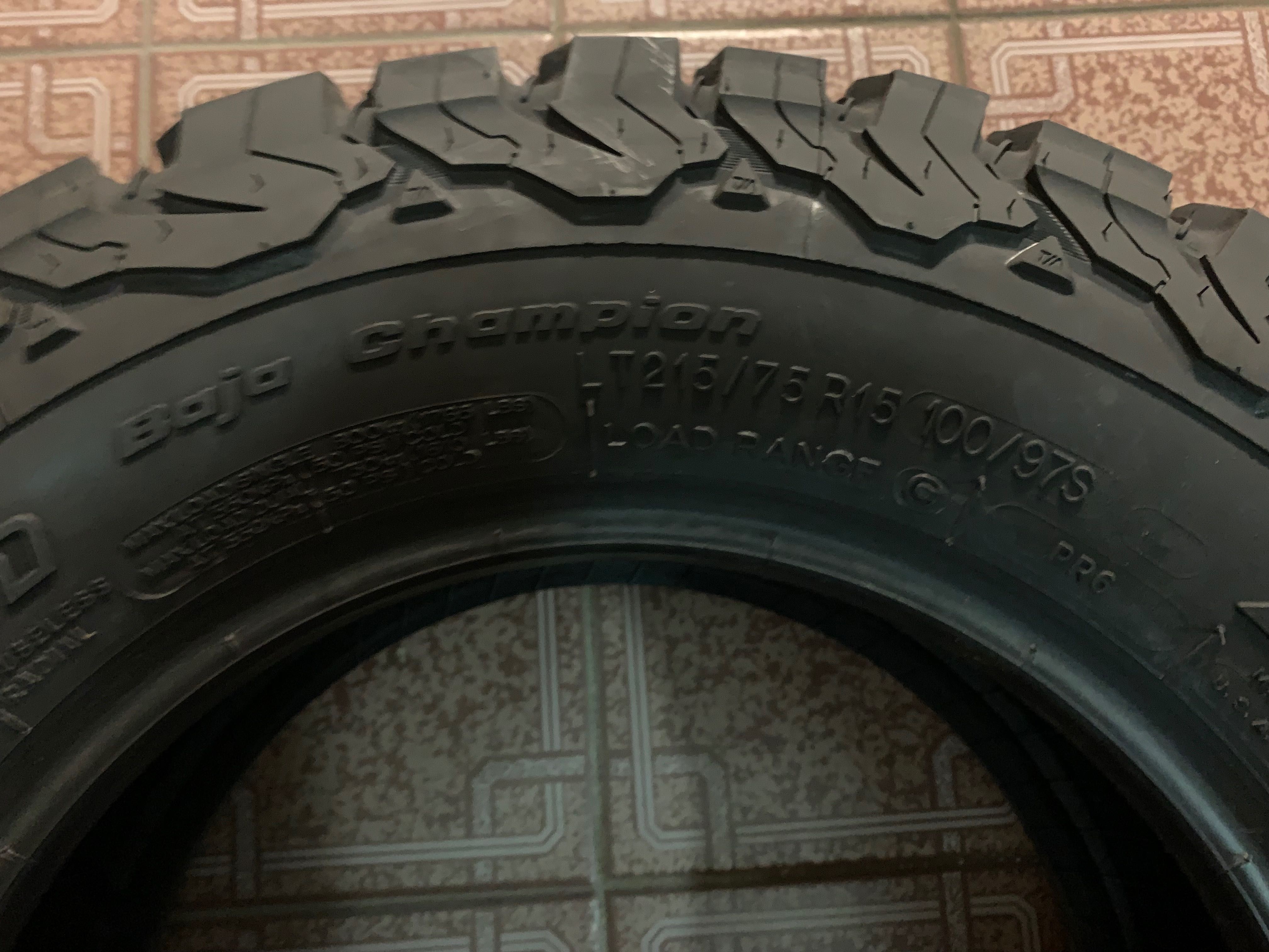 BFGoodrich All-Terrain T/A Baja Champion КО2 215/75 R15 2022 рік