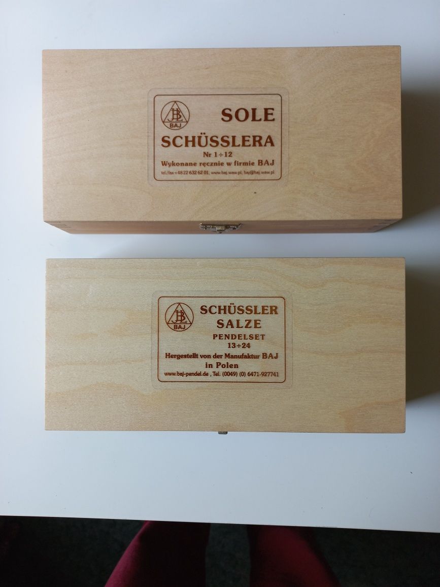 Sole dr Schusslera I+II (nr 1-24) - WAHADŁA