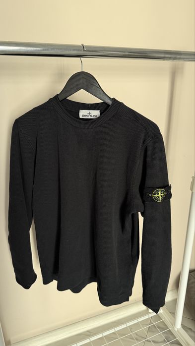 Оригінальний чоловічий світшот Stone Island (кофта) S, ідеальний стан!