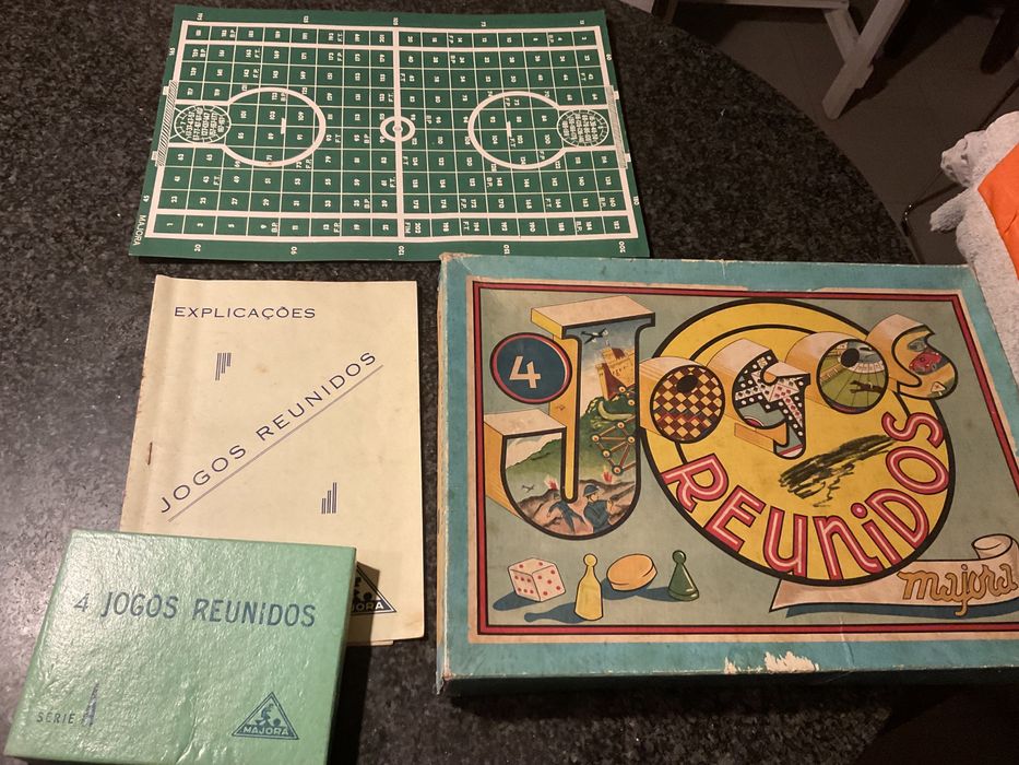 Jogos Majora anos 60 vintage
