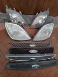 ford fiesta mk VI lampa reflektor grill atrapa klapa zderzak tył 3d 5d