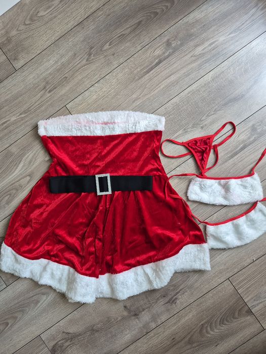 Strój Mikołajki XXL