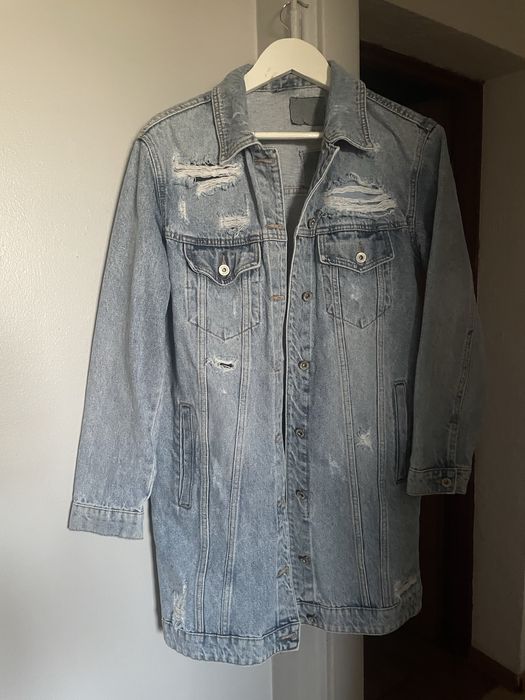 Jeansowa katana damska