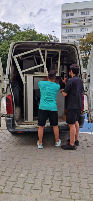 Tani Transport Przeprowadzki Bagażówka Wnoszenie Mebli Rzeczy Tragarze