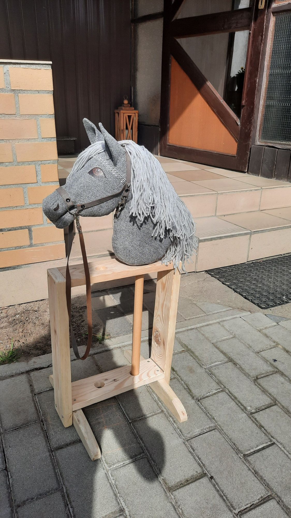 Nowy koń hobby horse cały zestaw