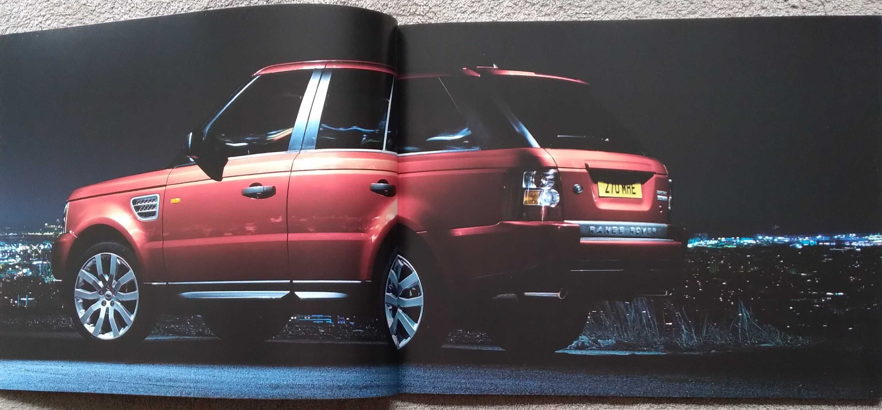 Prospekt Range Rover Sport rok 2006