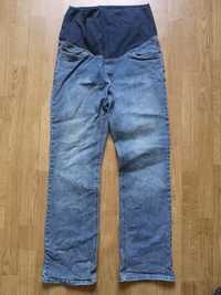 Spodnie H&M mama jeansowe ciążowe elastyczne pas długie 40 L