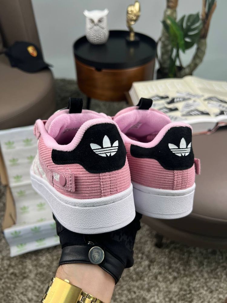 Жіночі кросівки адідас кампус Adidas Originals Campus 00s Pink White