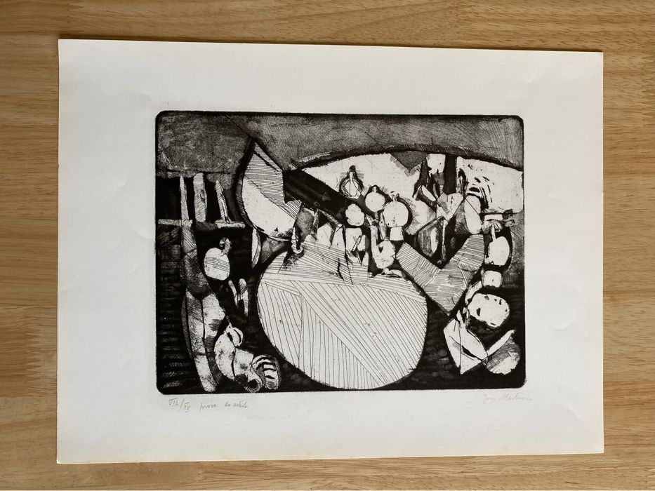 Reprodução de gravura JORGE MARTINS