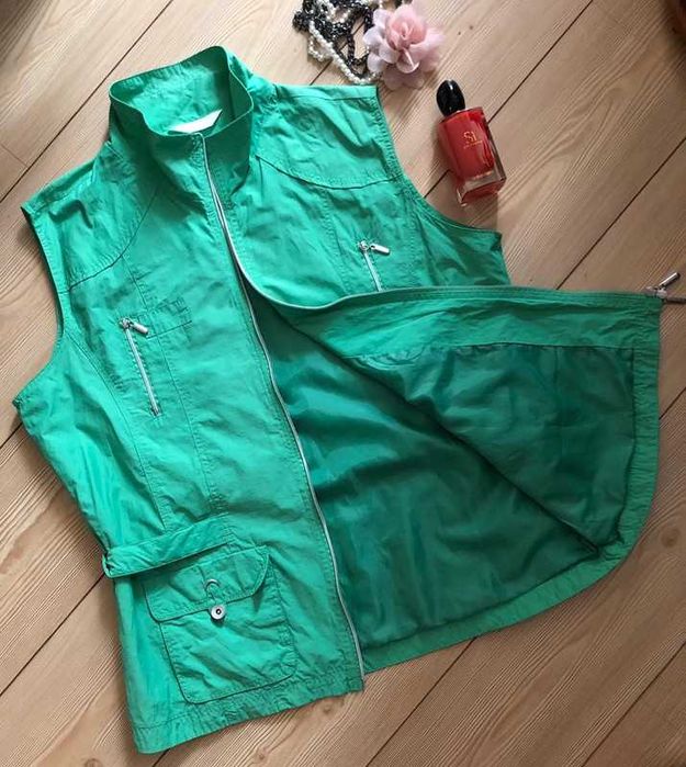 Kamizelka narzutka 42 44 XL XXL 2XL 3XL bezrękawnik dla puszystej