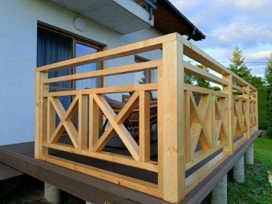 Balustrady balkonowe
