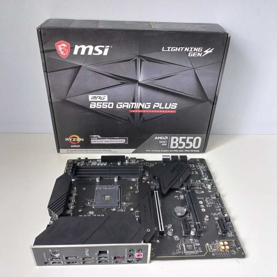 MSI MPG B550 Gaming Plus Socket AM4 Płyta Główna Gwarancja