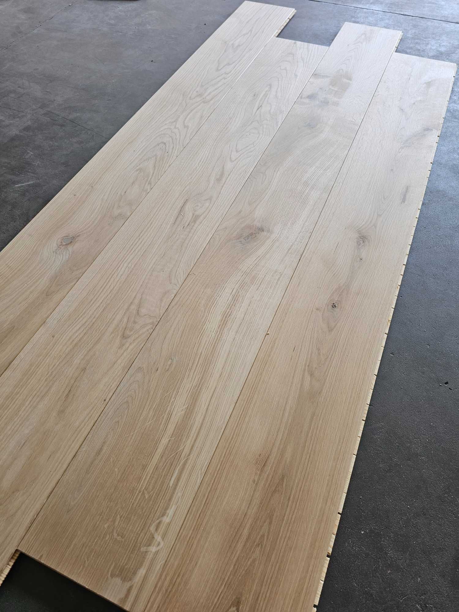 Deska dębowa 3warstwowa surowa 15x180x600/2200