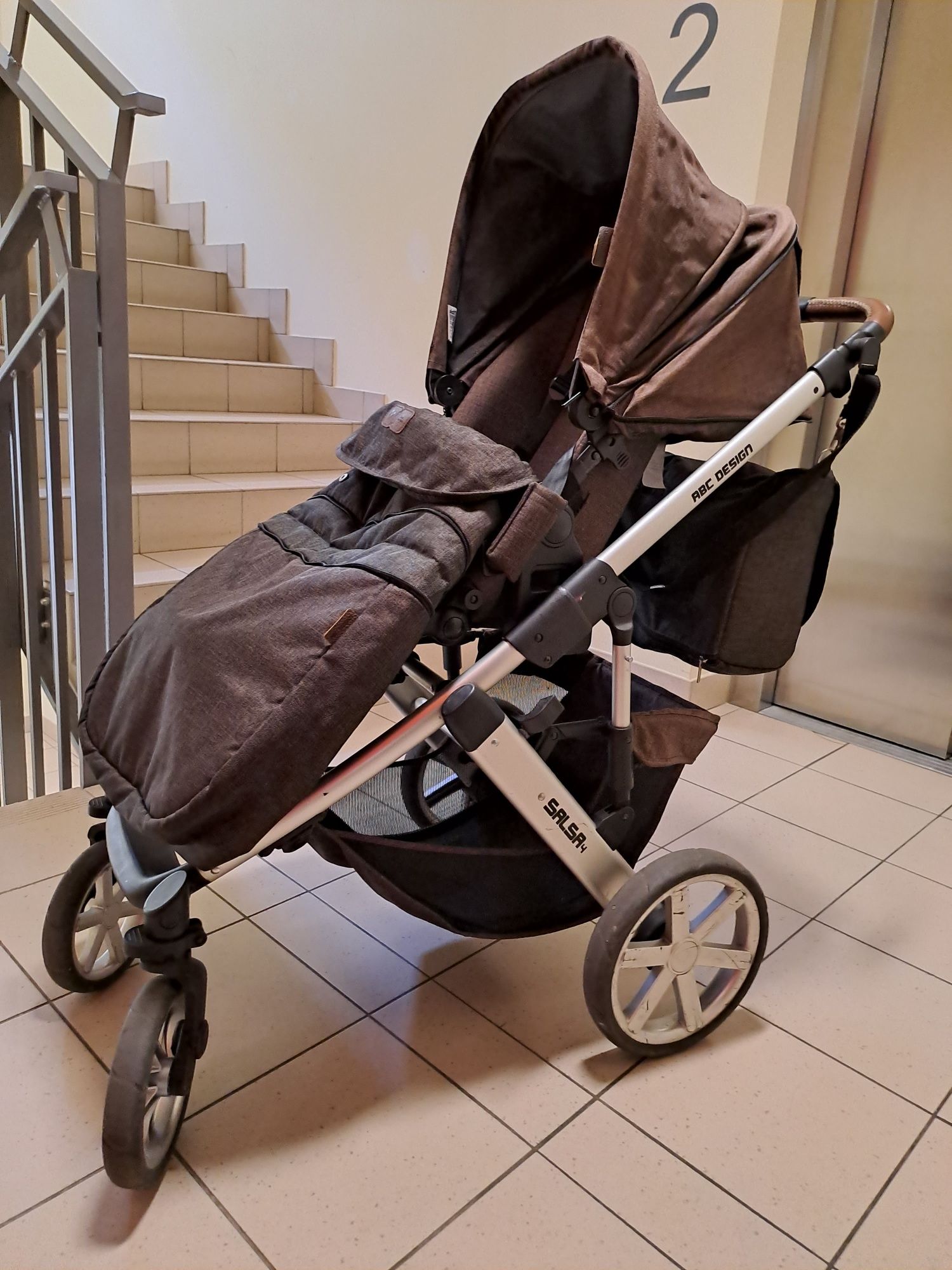 Wózek niemiecki ABC design Salsa 4, lepszy niż cybex