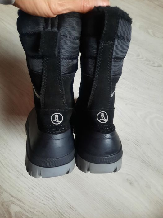 зимние непромокаемые термосапоги сапоги lands end чоботи 24.5см р38-37