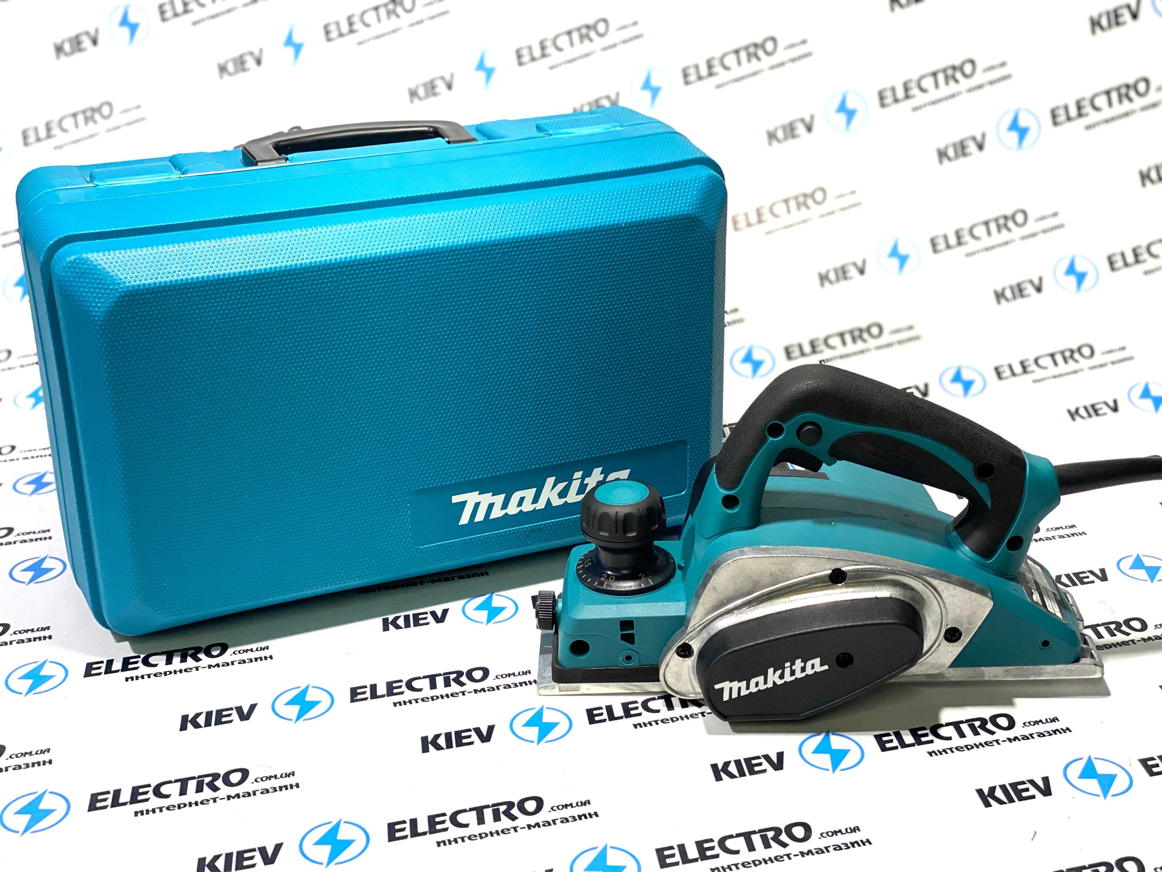 Рубанок в чемодане MAKITA  (Усиленные ножи 1200W) Латвия