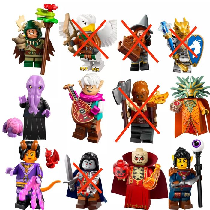 71047 Lego Мініфігурки серії Dungeons&Dragons