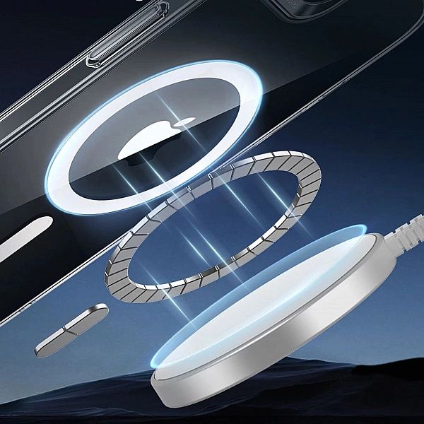 Etui ESR Classic Hybrid Halolock MagSafe na iPhone 16e - przezroczyste