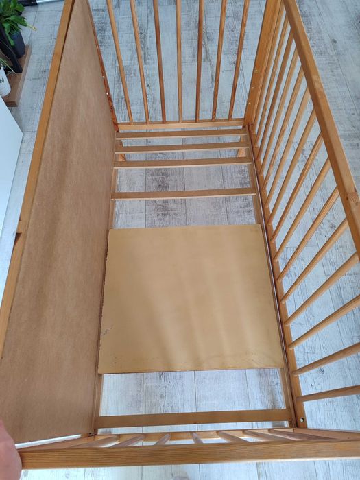 Zestaw mata edukacyjna łóżeczko dziecięce 60x120 pościel kołdra