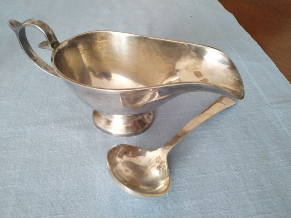 Sosjerka + chochla komplet platerowane