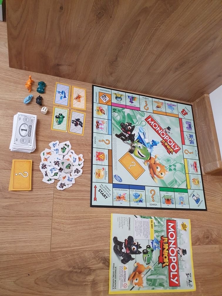 Gra dla dzieci Monopoly junior