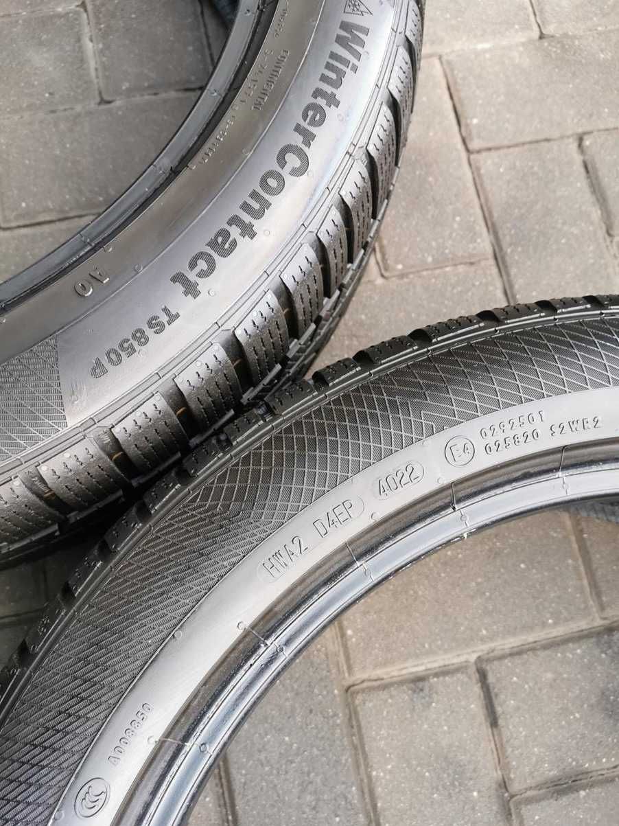 245/45 102V R19 CONTINENTAL WC TS850P AO 2022r 5mm Zimowe Opony 4szt