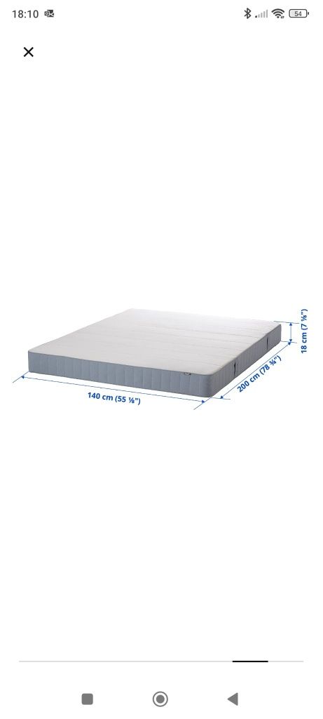 Vendo cama de casal 140x190