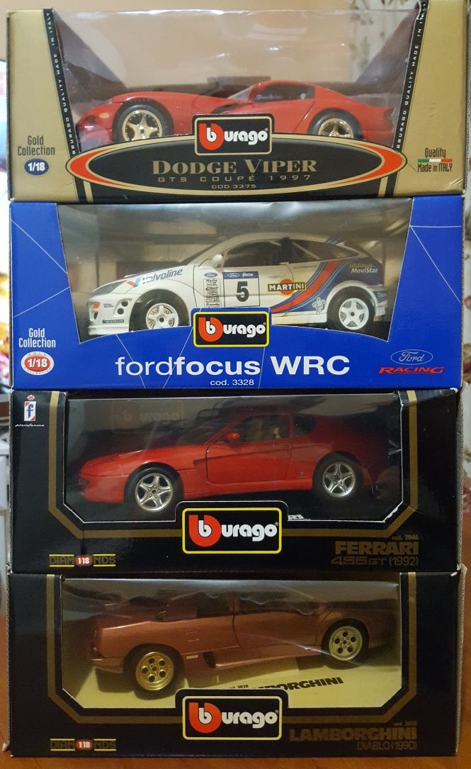 Моделі авто Burago 1:18