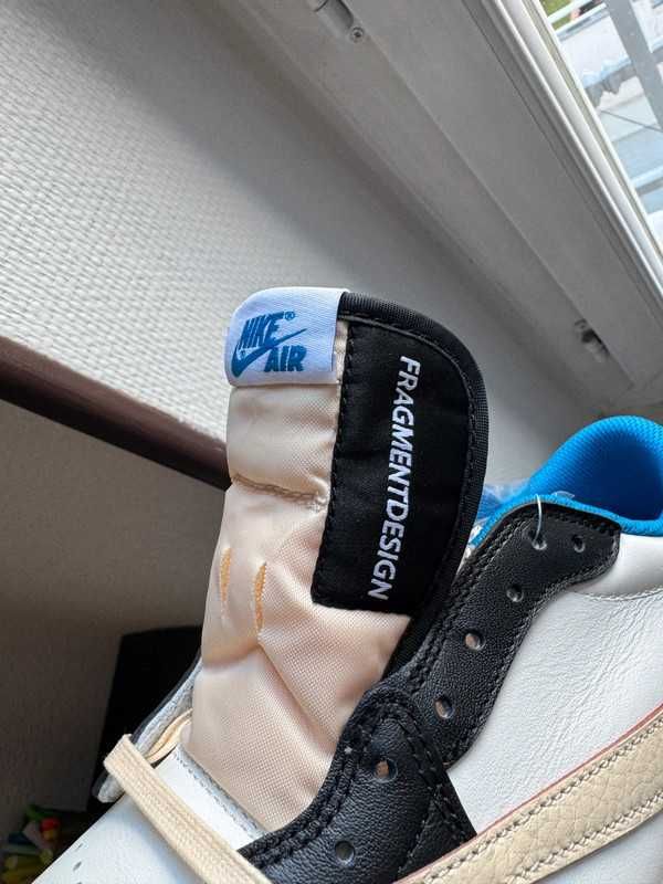 Jordan 1 Low Fragment x Travis Scott bule EU 41