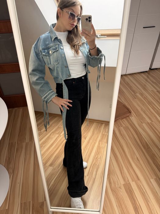 Kurtka damska jeansowa S