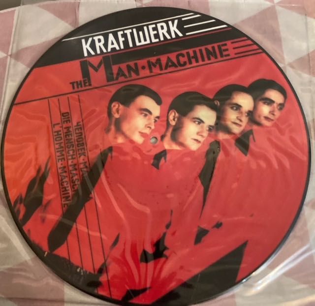 Kraftwerk Man Machine Lp Picture Disc