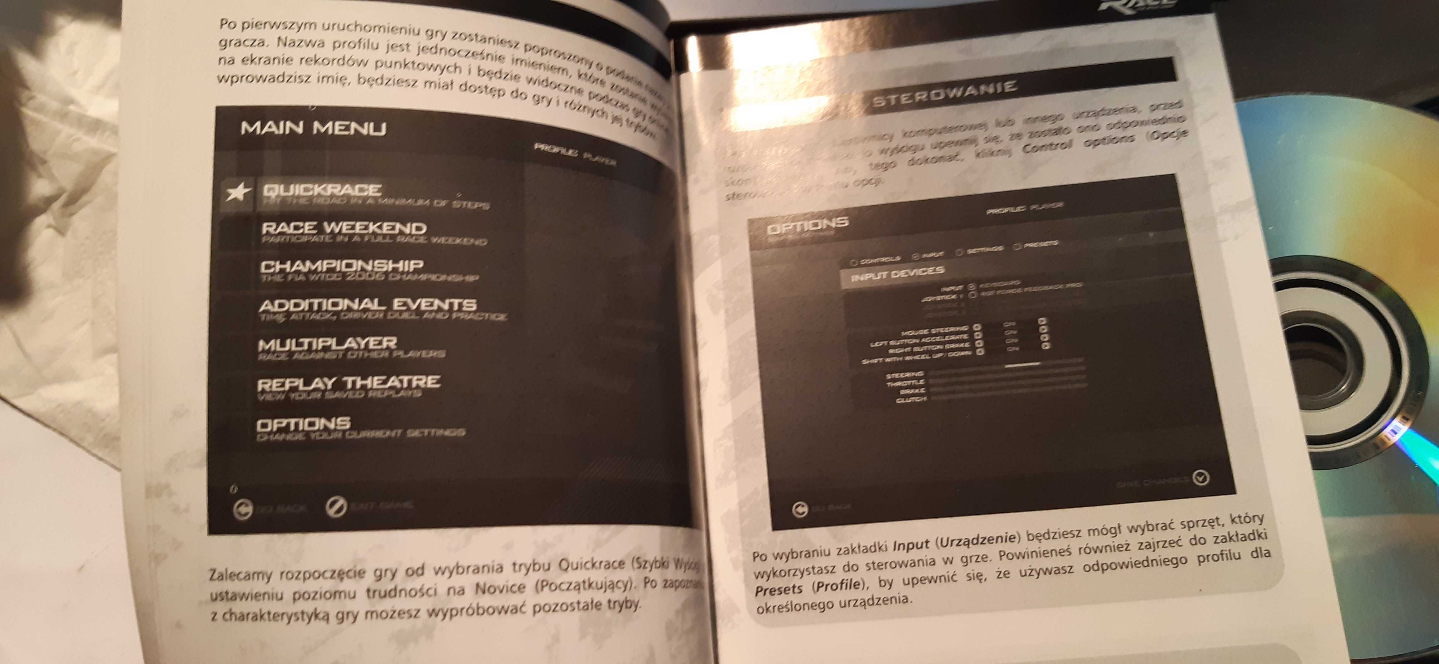 Race The WTCC Game - PC CD PL wyścigi retro
