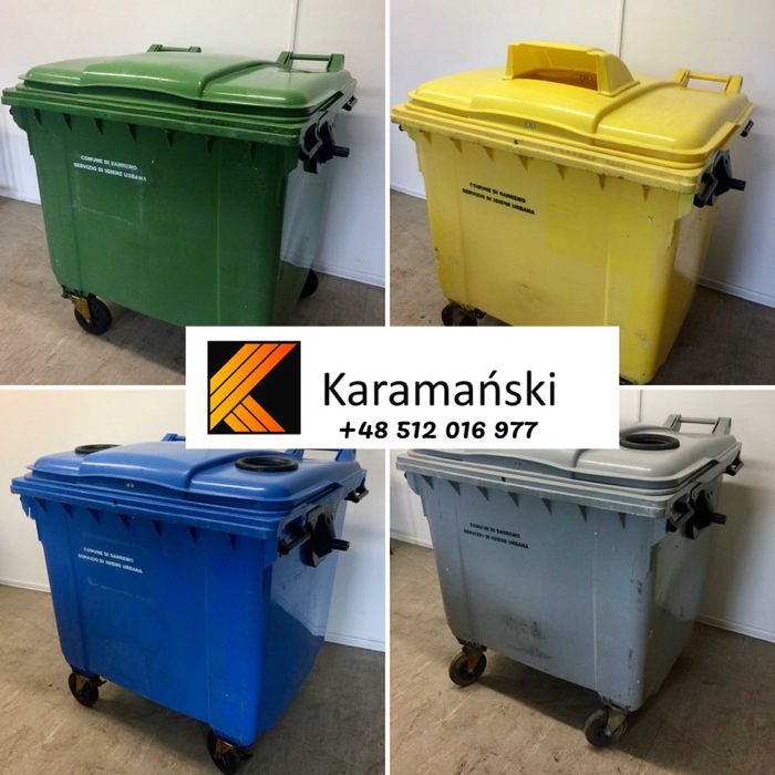 240 L , pojemnik na odpady uzywany