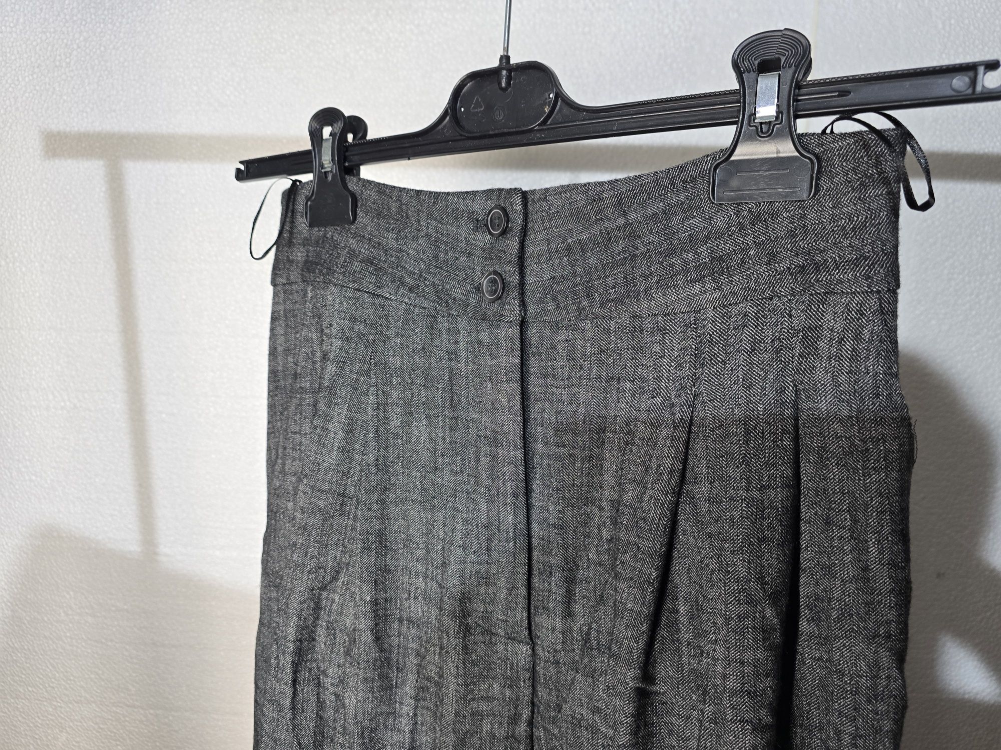 Calças de perna larga da Zara novas XS