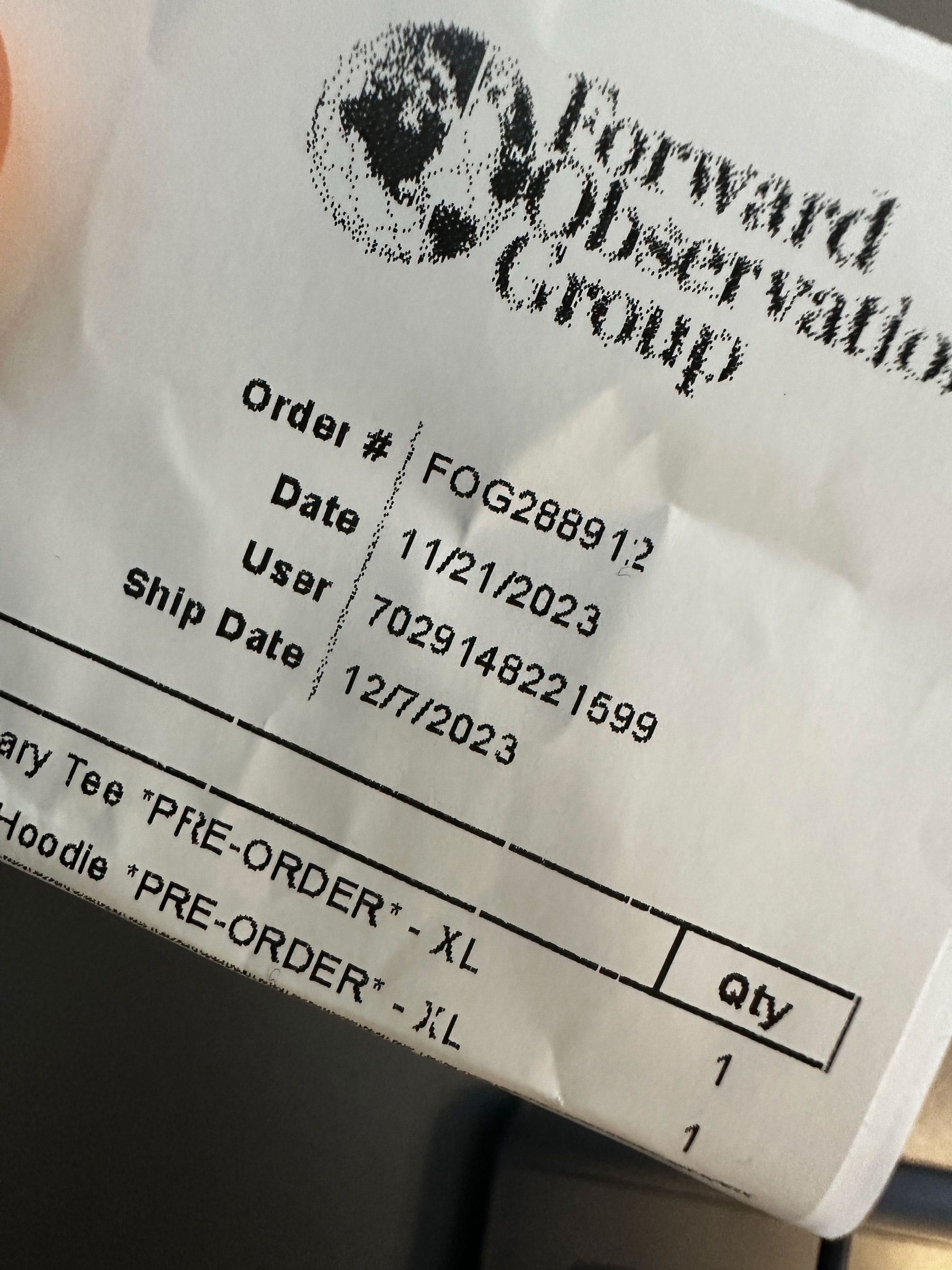 Nowa bluza Forward Observations Group