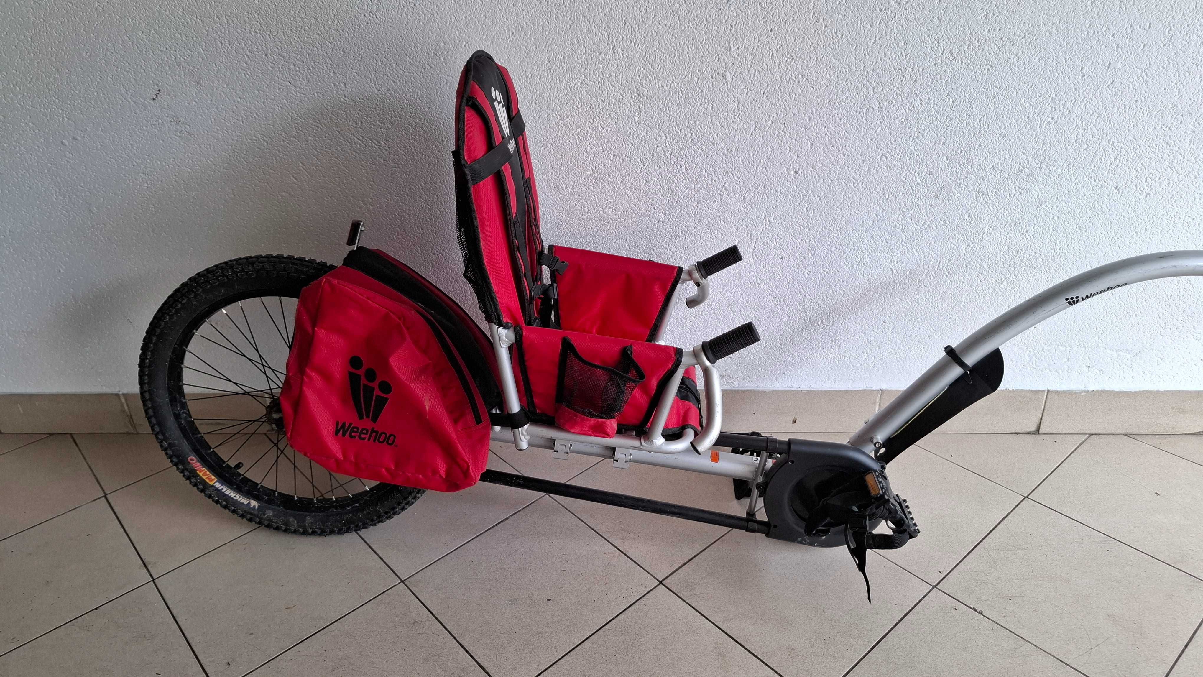 Atrelado reboque para bicicleta transporte de criança