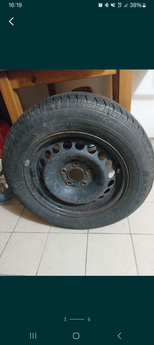 Peneu  + fecho mala