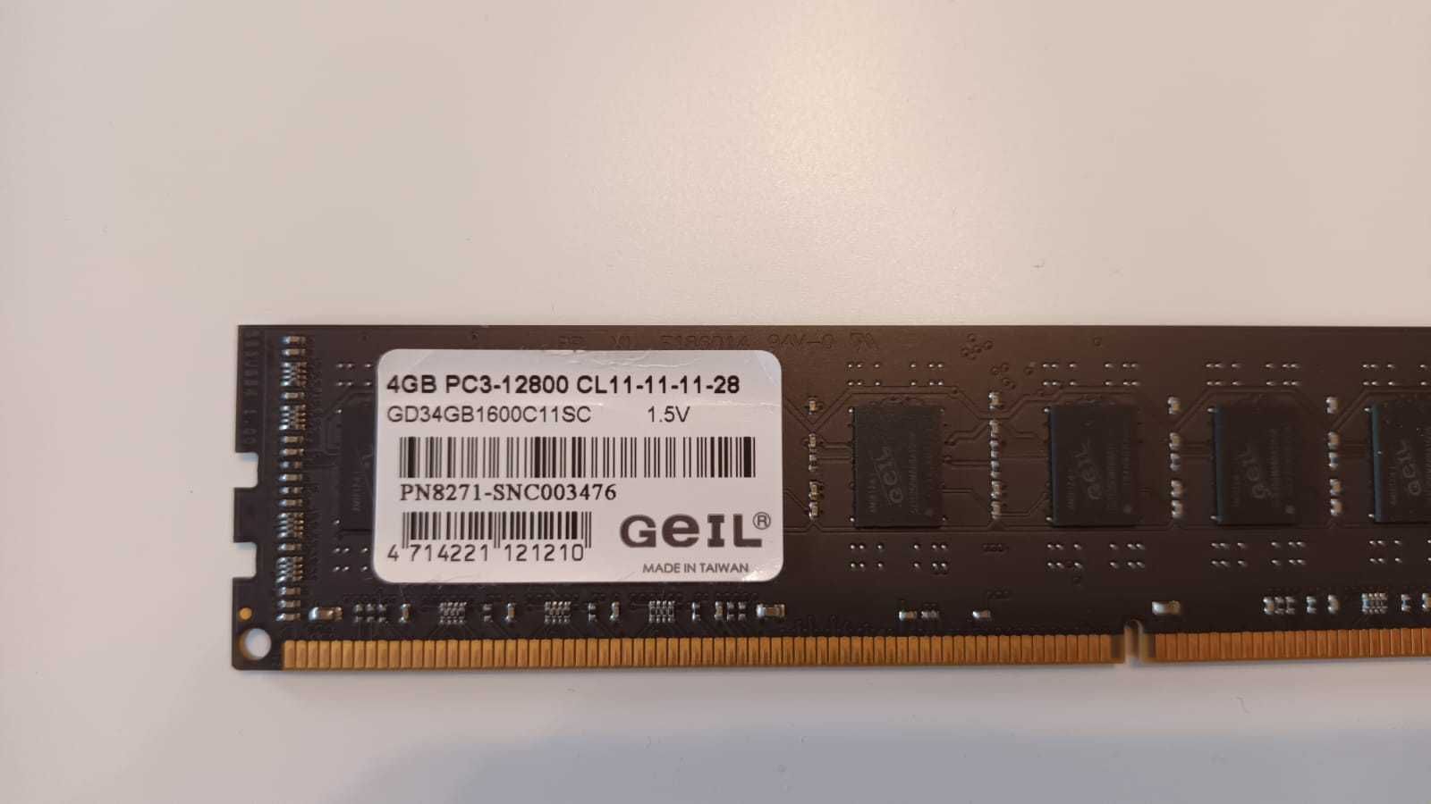 Pamięć RAM GEIL DDR3 4GB 1333MHz