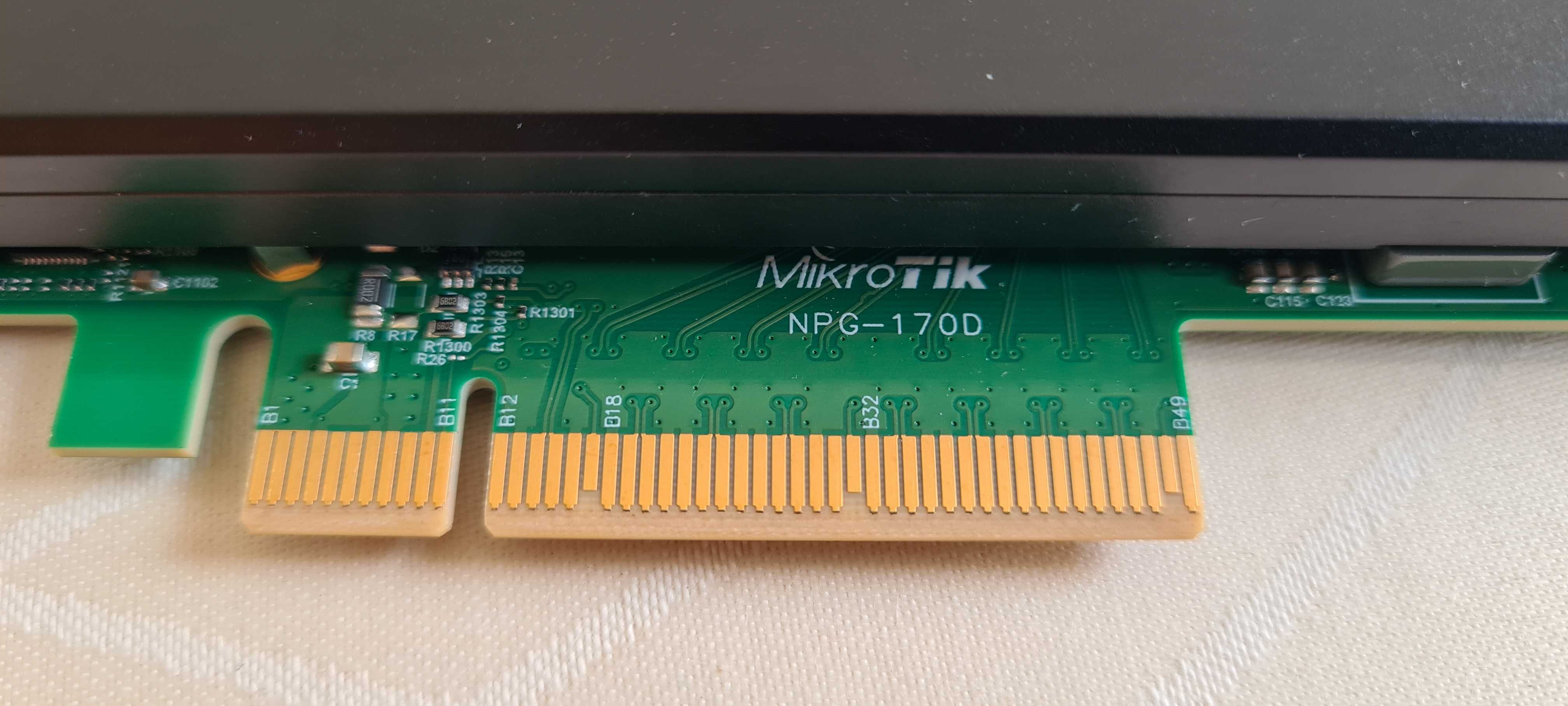 Маршрутизатор роутер PCIe картка MikroTik CCR2004-1G-2XS-PCIe