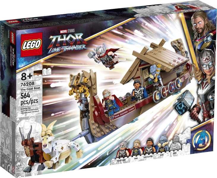 Lego - Marvel - Thor Love and Thunder: The Goat Boat